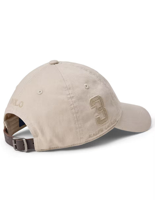 Gorra Polo Ralph Lauren Big Pony Beige Original