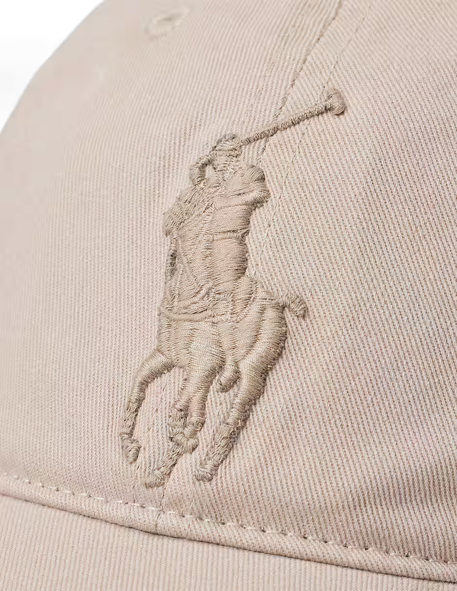 Gorra Polo Ralph Lauren Big Pony Beige Original