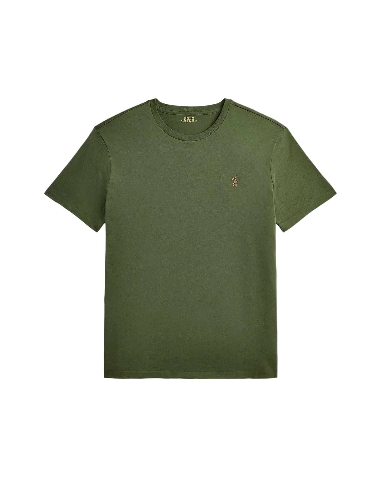 Playera Básica Polo Ralph Lauren Verde Olivo Original