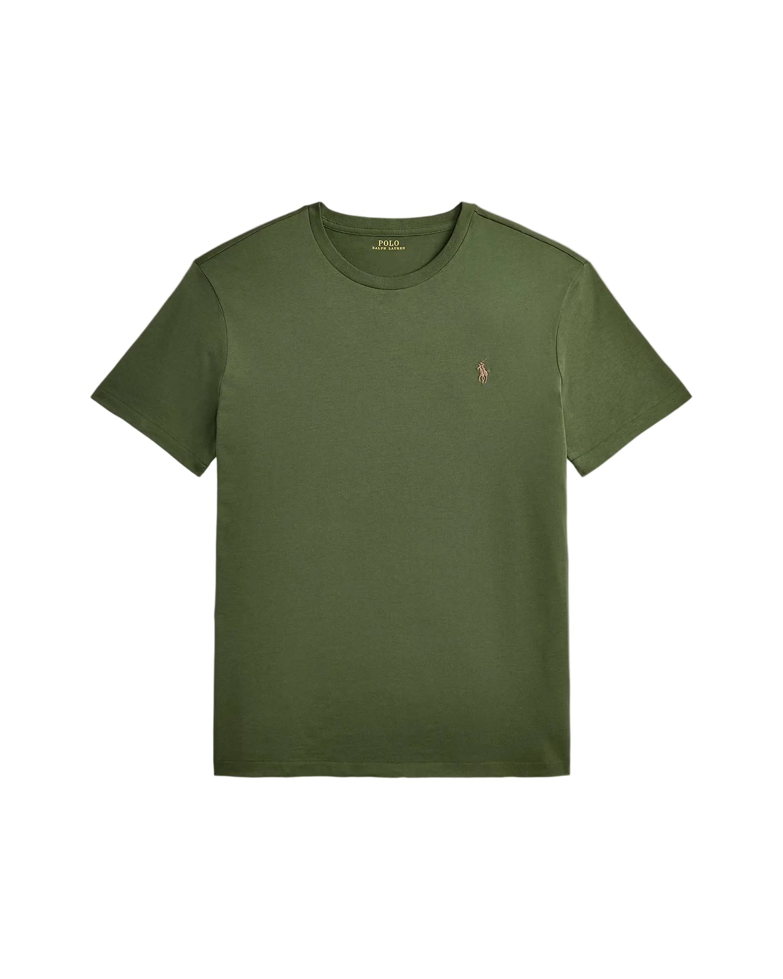 Playera Básica Polo Ralph Lauren Verde Olivo Original