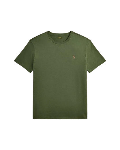 Playera Básica Polo Ralph Lauren Verde Olivo Original