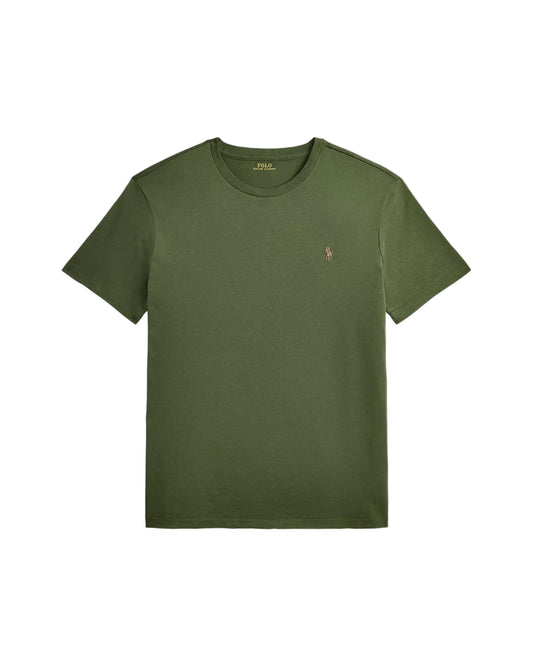 Playera Básica Polo Ralph Lauren Verde Olivo Original