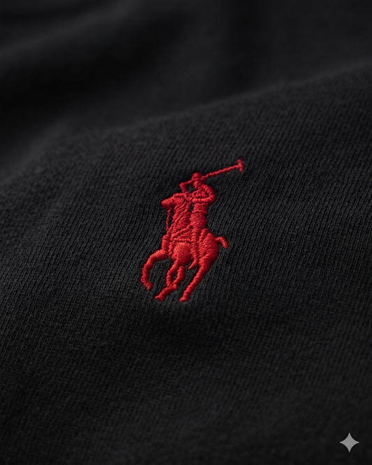 Playera Básica Polo Ralph Lauren Negra Original