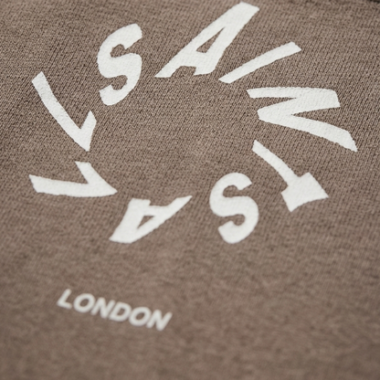 Playera AllSaints Halo Logo Café Original