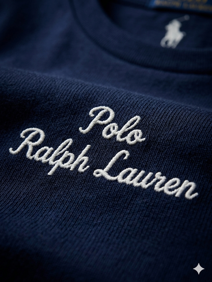 Playera Polo Ralph Lauren Big Logo Azul Marino Original