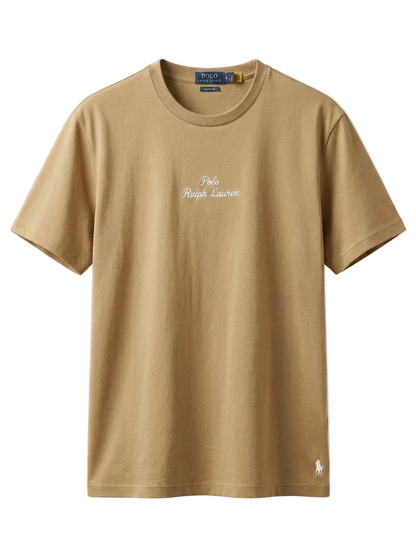 Playera Polo Ralph Lauren Big Logo Khaki Original