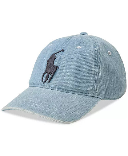 Gorra Polo Ralph Lauren Big Pony Denim Azul Original