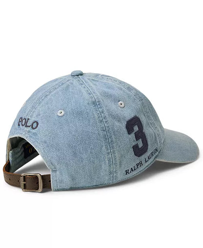 Gorra Polo Ralph Lauren Big Pony Denim Azul Original