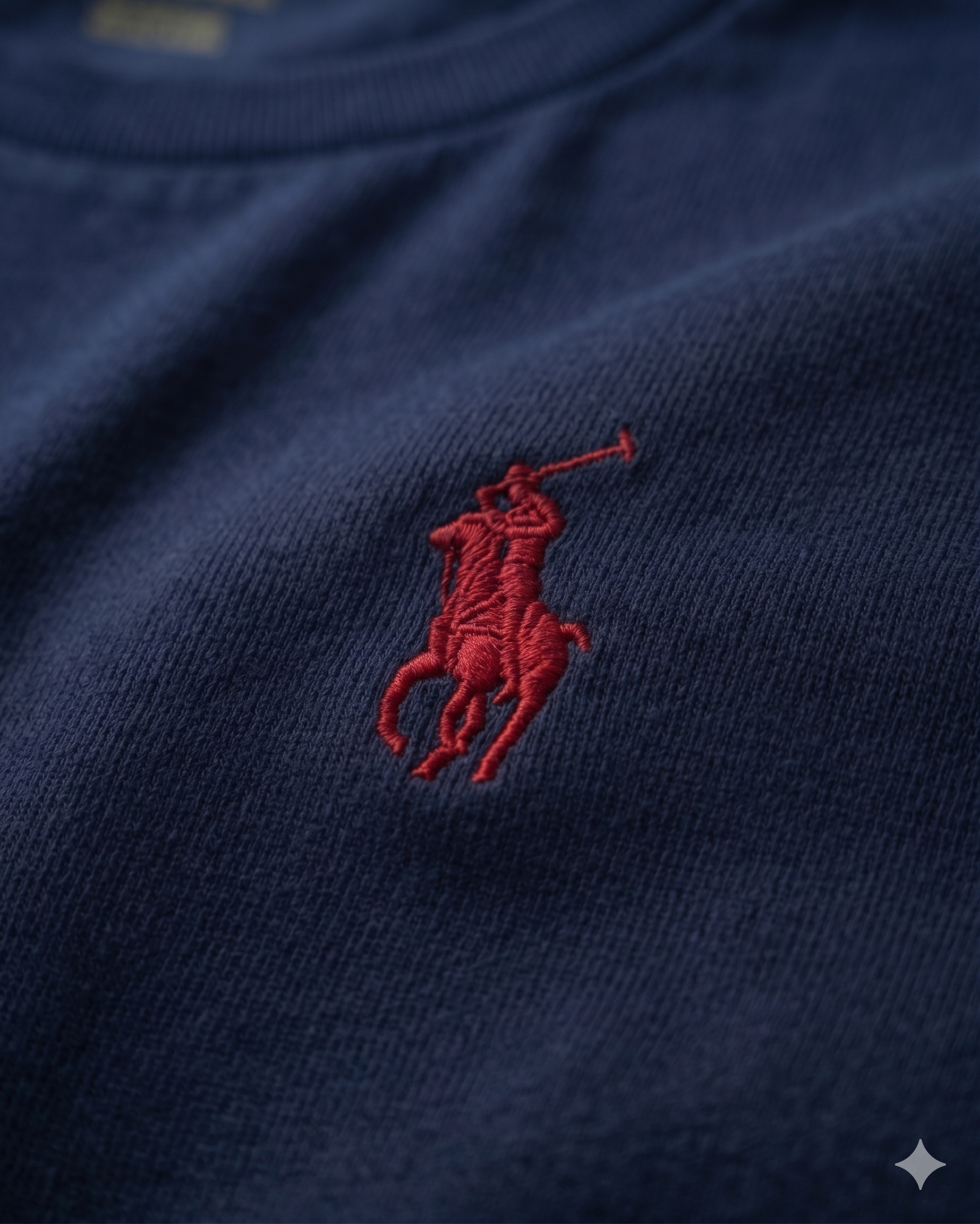 Playera Básica Polo Ralph Lauren Azul Marino Original