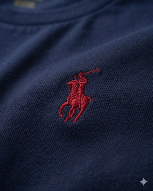 Playera Básica Polo Ralph Lauren Azul Marino Original