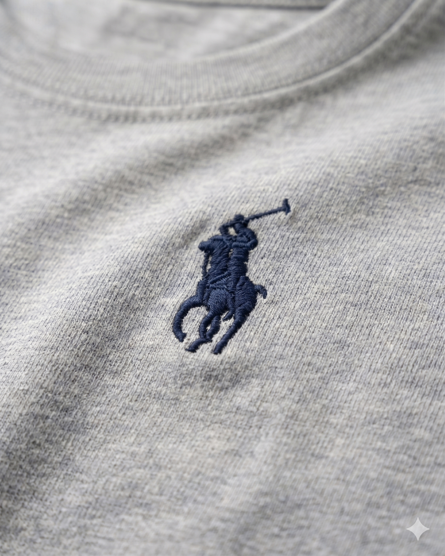 Playera Básica Polo Ralph Lauren Gris Original